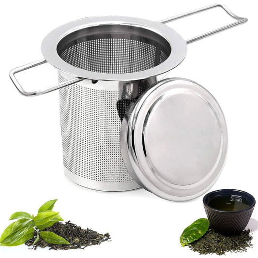 Tea filter, stainless steel tea strainer, tea strainer, tea infuser Tea strainer with lock, tea filter with V1188-CE06-42704