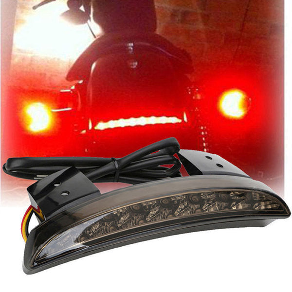 Motorcycle Mount XL883 1200 LED Tail Light Rear Black V1188-CE06-43348