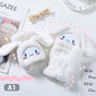 Sanrio Cinnamoroll Kawaii Flannel Gloves Y2k Harajuku Style Soft White V1188-CE06-43526