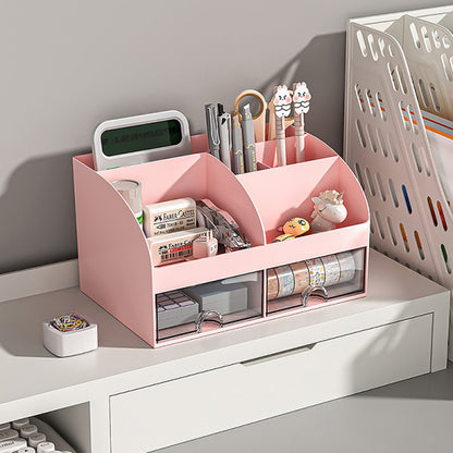 Desktop Storage Box White/Blue/Pink Paper Boxes Type Other Blue V1188-CE06-45631
