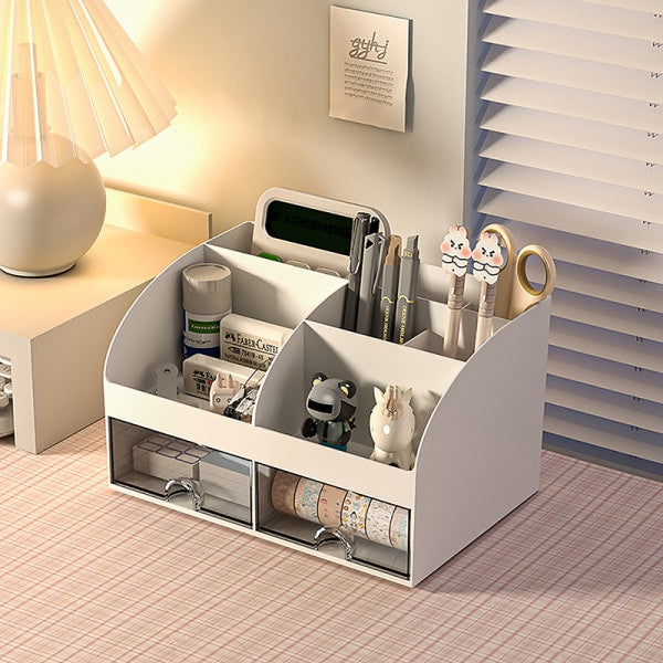 Desktop Storage Box White/Blue/Pink Paper Boxes Type Other Blue V1188-CE06-45631