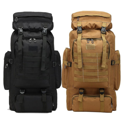 80L Military Tactical Backpack Waterproof Fishing Bag Multifunctional Bag for Adults Outdoor Sports Climbing V1188-CE06-48915