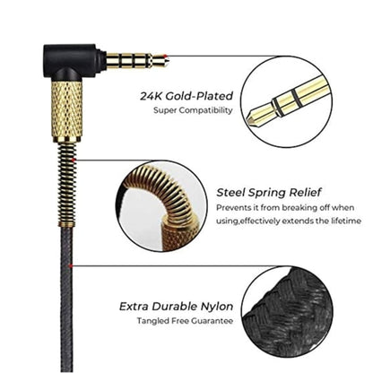 2.5mm to 3.5mm Headphone Cable for Momentum Over Ear 1/2/3 Headphone Cord Durable Wire with Volume Control V1188-CE06-49192