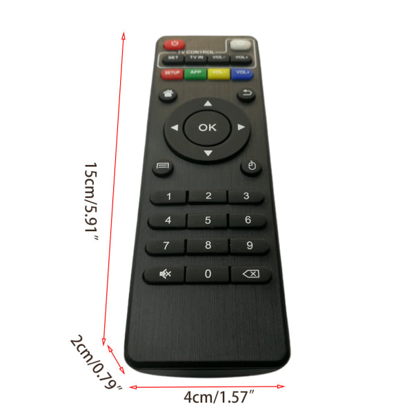 Professional Remote Control for Set-top Box, Android, TV Box, Infrared, Control for X96 X96mini X96w, with KD V1188-CE06-55954