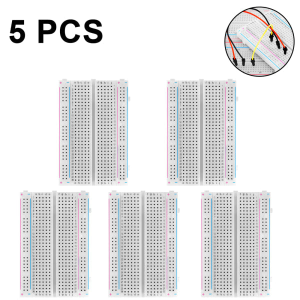 Breadboard/Mini Breadboard/Experiment Board 400 holes long V1188-CE06-62675