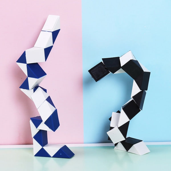Plastic Snake Twist Puzzle Mini Educational Game Toy for Kids Boys Girls Gift V1188-CE06-62780