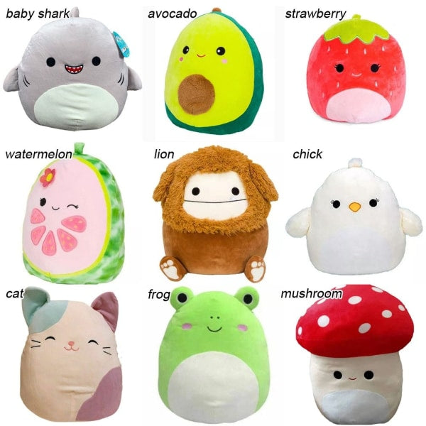 Squishmallow Plush Toy Frog 20cm Soft Pillow V1188-CE06-65081