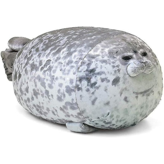 60cm seal pillow, chubby blob seal pillow Cute seal stuffed animal cotton plush toy Pillow Co V1188-CE06-65136