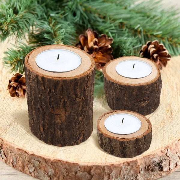 Wooden Candle Holder Rustic For Home Wedding Creative Decoration Comb V1188-CE06-70337