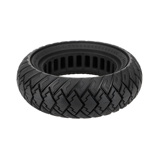 10-inch 10*3 off-road solid tire 255x80 non-slip explosion-proof tire 80/65-6 airless honeycomb tire Black V1188-CE34-000092