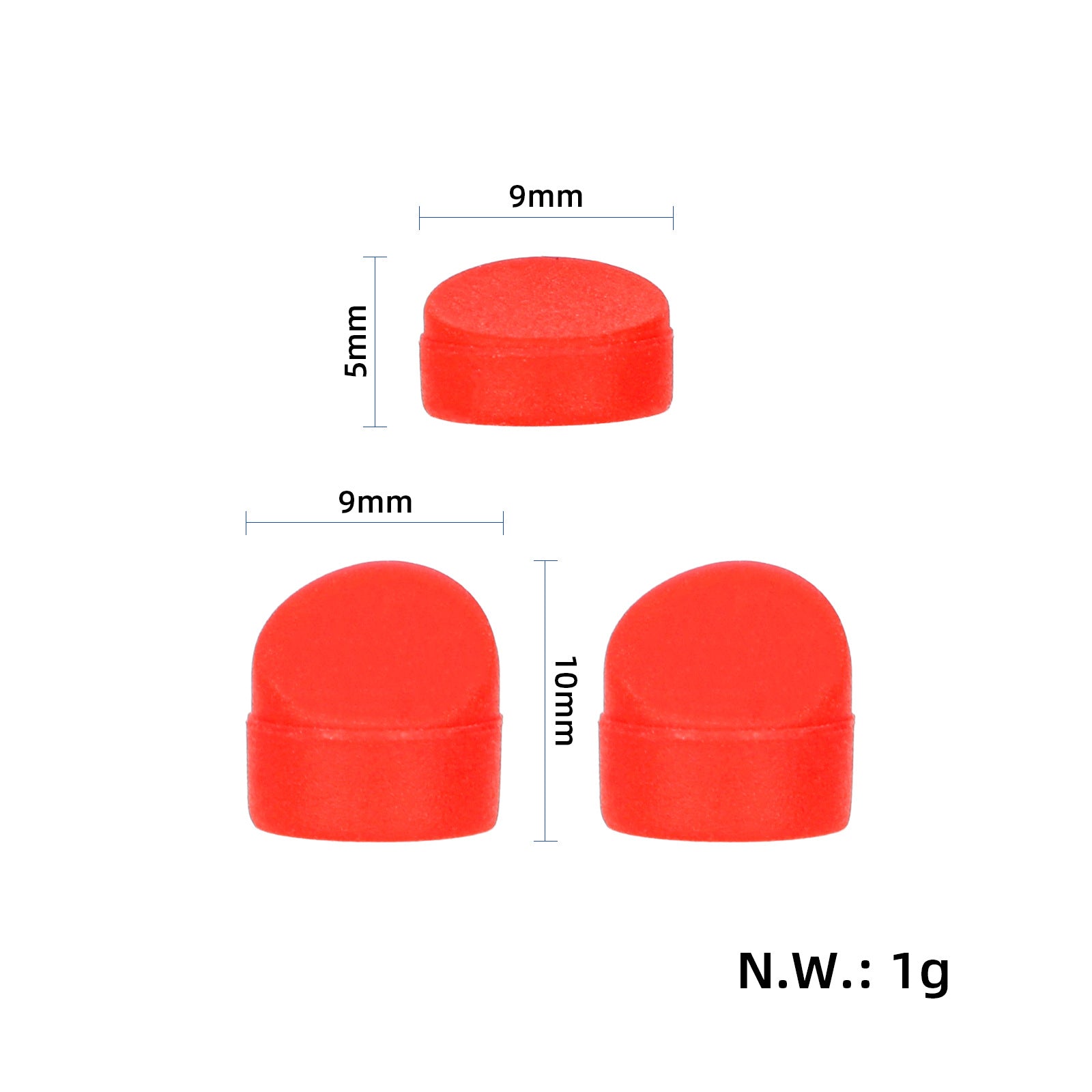Compatible with Xiaomi Scooter Pro 2 Original Fender Screw Plug Adapter 3 Pieces Pink V1188-CE34-000116-2