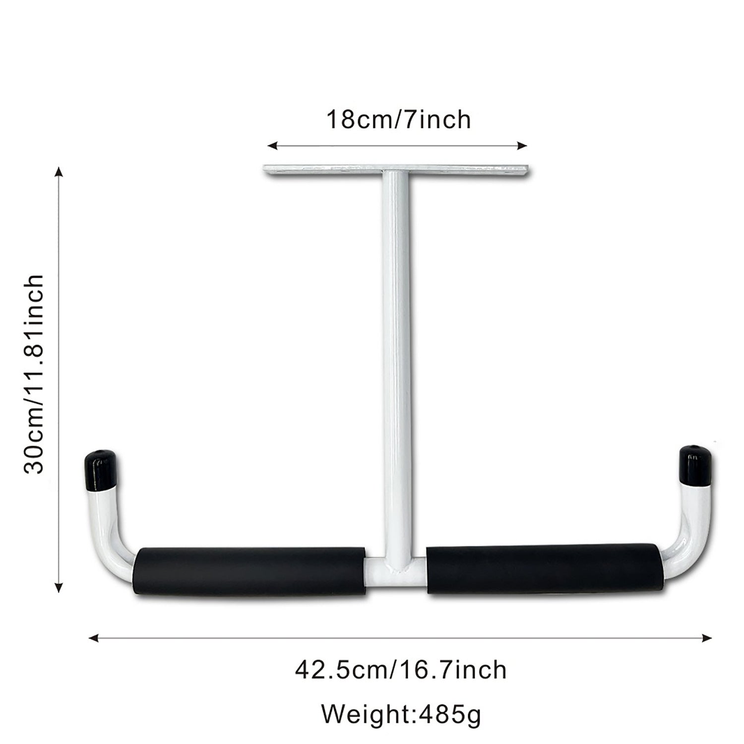 Heavy Duty Steel Storage Hook for Ceiling Rack Compatible with Hanging Bikes Tools Snowboard Fishing Rods V1188-CE34-K00010-1