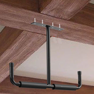 Heavy Duty Steel Storage Hook for Ceiling Rack Compatible with Hanging Bikes Tools Snowboard Fishing Rods V1188-CE34-K00010-1