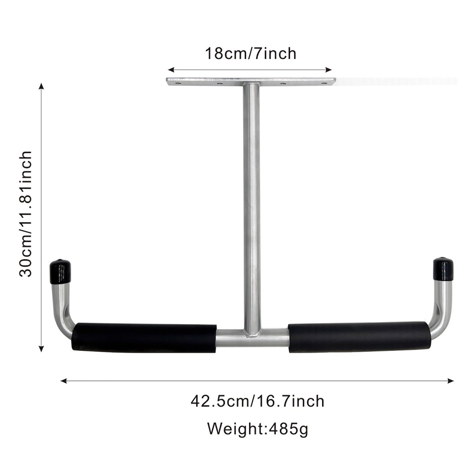 Heavy Duty Steel Storage Hook for Ceiling Rack Compatible with Hanging Bikes Tools Snowboard Fishing Rods V1188-CE34-K00010-1