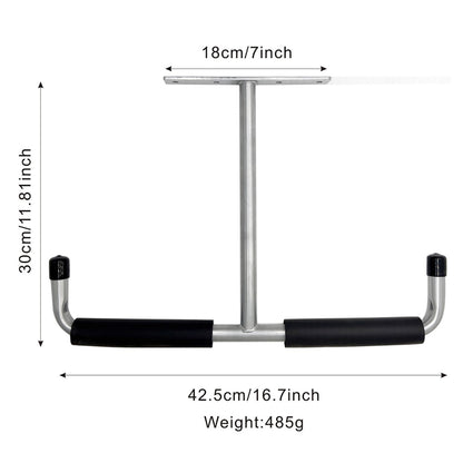 Heavy Duty Steel Storage Hook for Ceiling Rack Compatible with Hanging Bikes Tools Snowboard Fishing Rods V1188-CE34-K00010-1