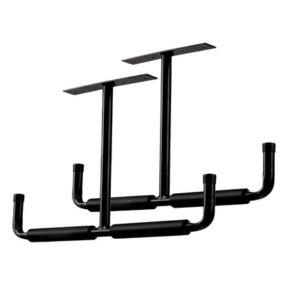 Heavy Duty Steel Storage Hook for Ceiling Rack Compatible with Hanging Bikes Tools Snowboard Fishing Rods V1188-CE34-K00010-1