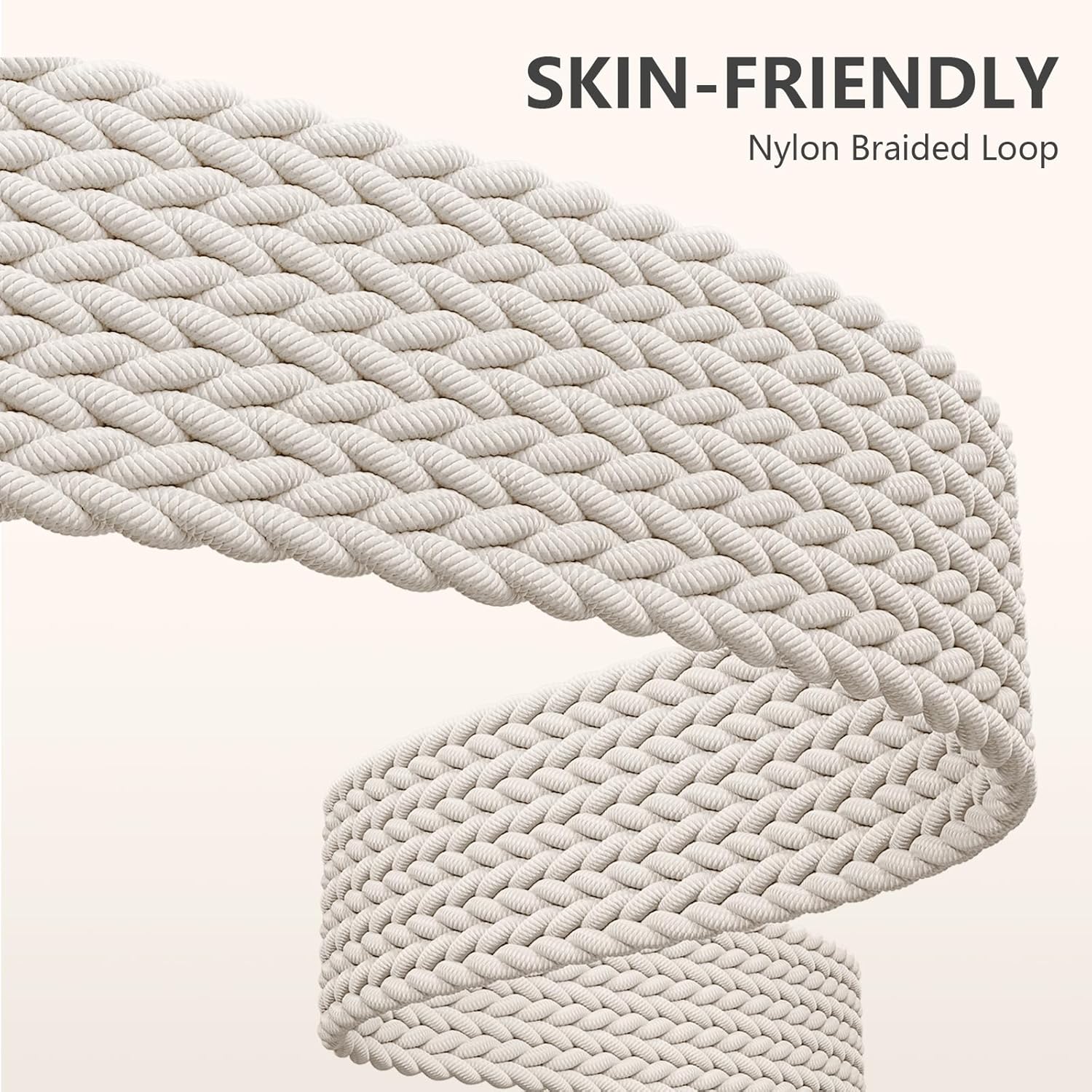 Fitbit Versa Strap Compatible with Sense Sense 2 Elastic Braided Nylon Sport Band V1188-CE50-01185