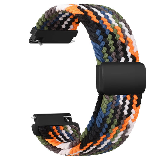 20mm Braided Sololoop for Garmin Vivoactive 5/3/3 Music Band Wristband for Garmin VivoMove3/Trend/Sport Venu V1188-CE50-01224-7