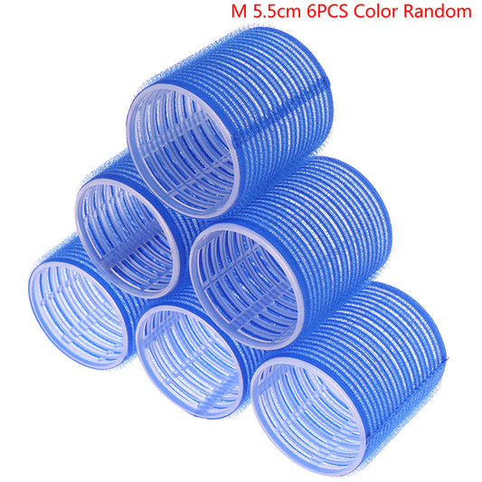Self-Adhesive Hair Rollers 6pcs DIY Magic Hair Styling V1188-CE50-01657