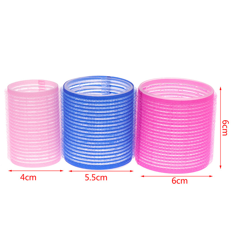 Self-Adhesive Hair Rollers 6pcs DIY Magic Hair Styling V1188-CE50-01657