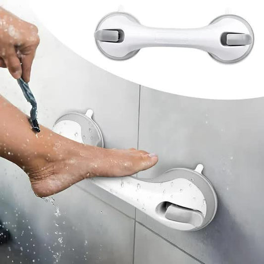 Shower Foot Rest for Wall, 12 Inches Shower Pedicure Foot Stool for Shaving Legs Bathroom Stool with Powerful V1188-CYX-J02-1310