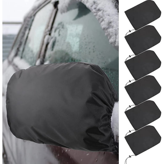 6 Pieces Waterproof Side Mirror Covers Auto Rearview Protection Cover Exterior Rear View Accessories Car V1188-CYX-J02-1550