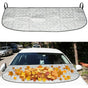 Car Front Windshield Cover Shade, 66.9"x17.7" Windshield Snow Cover for Fallen Leaf Dust and Snow, Universal V1188-CYX-J02-1883