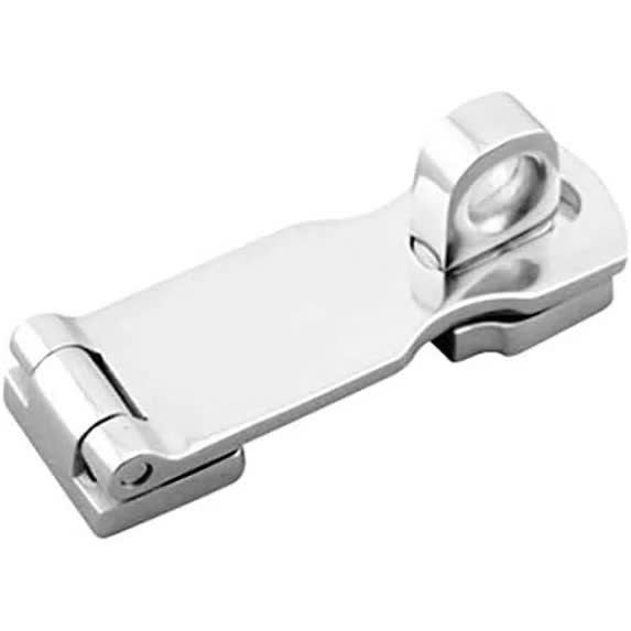Marine Grade Stainless Steel Heavy Duty Door Hasp with Turning Padlock Eye Mount V1188-CYX-J02-510