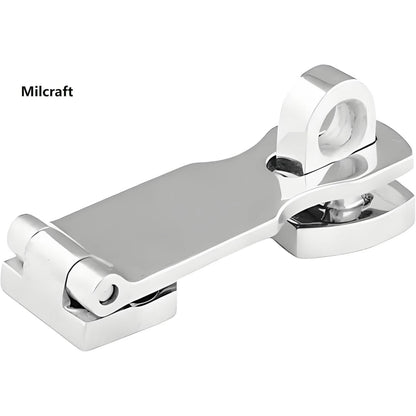 Marine Grade Stainless Steel Heavy Duty Door Hasp with Turning Padlock Eye Mount V1188-CYX-J02-510