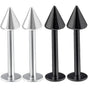 4pcs 16g Labret Stud Lip Ring Cartilage Tragus Snakebite Monroe Triple Forward Helix Conch Medusa Lobe Black V1188-CYX-J02-873
