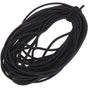 1/8-Inch (3mm) Black Heavy Stretch Round String Elastic Cord (Cut of 10 Yards) V1188-CYX-J02-887