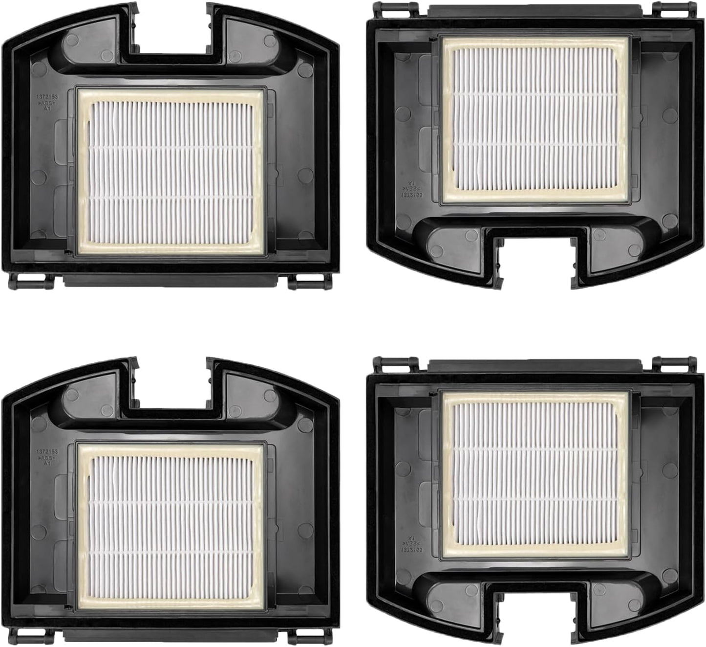 4 Pack HEPA Filters for Shark RV2310 Matrix Robot Vacuum Cleaner, Washable Filter Replacement Accessories V1188-CYX-JXH-1895