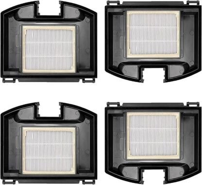 4 Pack HEPA Filters for Shark RV2310 Matrix Robot Vacuum Cleaner, Washable Filter Replacement Accessories V1188-CYX-JXH-1895
