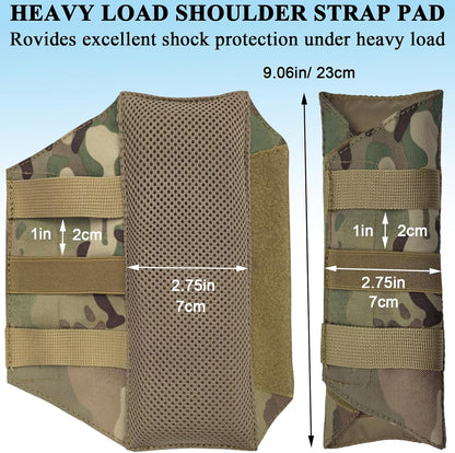 Soft Long Shoulder Strap Pad, Removable & Breathable & Thick Backpack Strap Pads for Bag Strap V1188-CYX-JXH-19