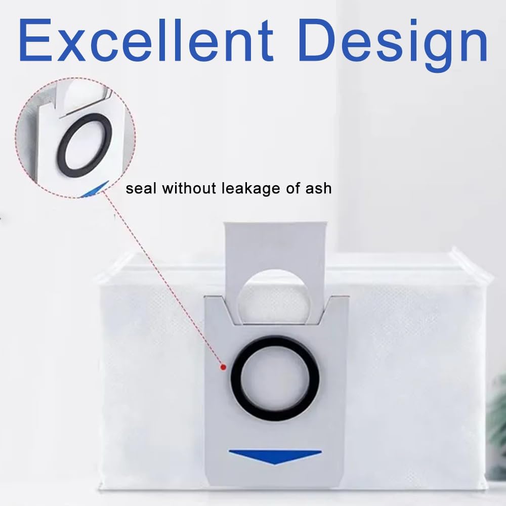 Dust Bags Spare Part for Ecovacs Deebot X1 X1 Plus T10 T10 Plus Robot Vacuum Cleaner Replacement Dust Garbage V1188-CYX-JXH-2045