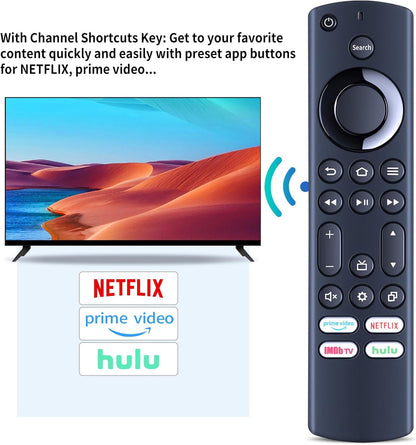 Replacement IR TV Remote Control for Insignia/Toshiba AMZ Smart TVs, Replace for NS-RCFNA-21 CT-RC1US-21 V1188-CYX-JXH-2242
