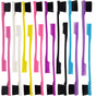 24PCS Hair Edge Brush, Double Sided Edge Control Hair Comb Eyebrow Brush Smooth Comb Grooming (8Colors) V1188-CYX-JXH-604