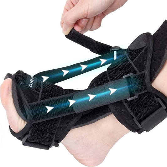 Plantar Fasciitis Night Splint and Brace, Upgraded Planters Facetious Relief, Foot Drop and Achilles V1188-CYX-JXH-935
