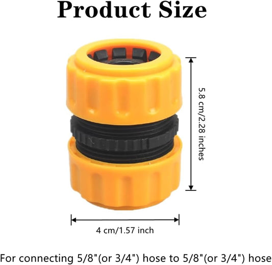3 PCS Garden Hose Repair Kit Durable Hose Repair Connector Extender 3/4" or 5/8" Water Hose Connectors Water V1188-CYX-LHJ-1143