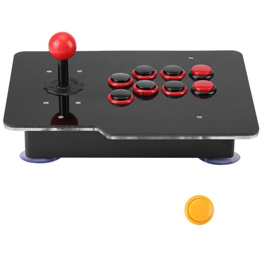 8-Way Arcade Game Joystick, USB Controller, Zero Delay Arcade Stick Buttons for Sports, Racing, Fighting Games V1188-CYX-LHJ-1297