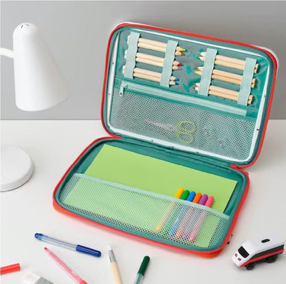 MALA Portable Drawing Case Red Polyester/Polypropylene 13 3/4x10 5/8'' V1188-CYX-LHJ-1537