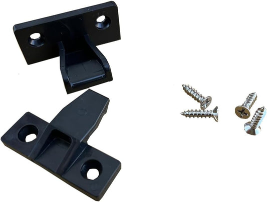 Push on Fitting, Attach Pannels for Kitchen Cabinet, False Drawer Front Replacement Bracket with Screws, V1188-CYX-LHJ-1584
