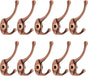 Bathroom Coat Hooks, Decorative Hanger Rack for Hanging Towel,Jacket,Handbag,Scarf,Keys,Solid Wall Mounted V1188-CYX-LHJ-1976