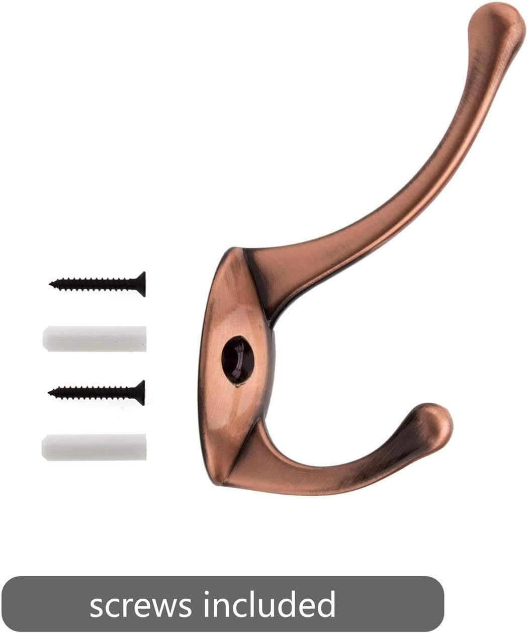Bathroom Coat Hooks, Decorative Hanger Rack for Hanging Towel,Jacket,Handbag,Scarf,Keys,Solid Wall Mounted V1188-CYX-LHJ-1976