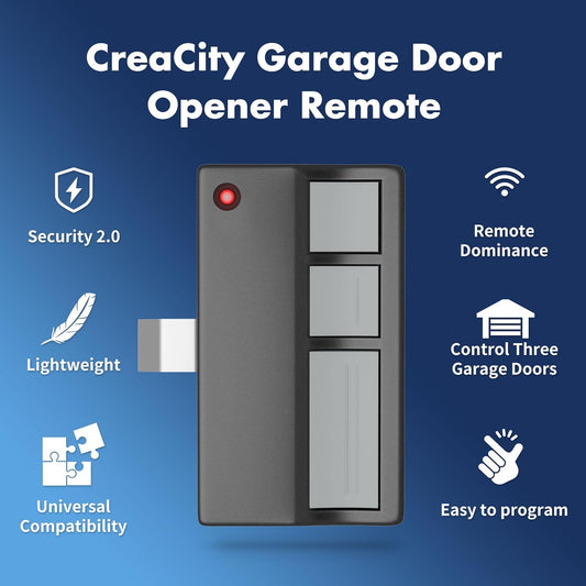 2 for Chamberlain LiftMaster Craftsman Garage Door Opener Remote 373LM 371LM 973LM 971LM Universal Black Black V1188-CYX-LHJ-211