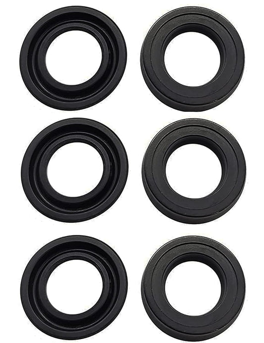6pcs AR2235 Pump Pressure Washer Water Seals Kit fits RMW & RMV RMW2G25 RMW2.5G27 RMW2.5G26D-F7 V1188-CYX-LHJ-2227