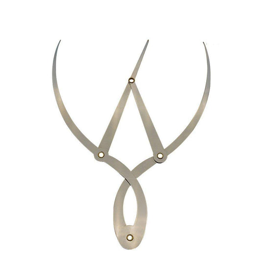 Golden Mean Calipers Golden Ratio Calipers Stainless Steel Eyebrow Ruler 1:1.618 Measure Tool for Tattoo V1188-CYX-LHJ-2289