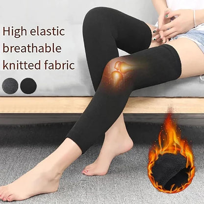Cashmere Leg Warmer, Winter Warm Knitted Over Knee High Leg Warmer, Warm Thermal Knee Compression Sleeve V1188-CYX-LHJ-2465