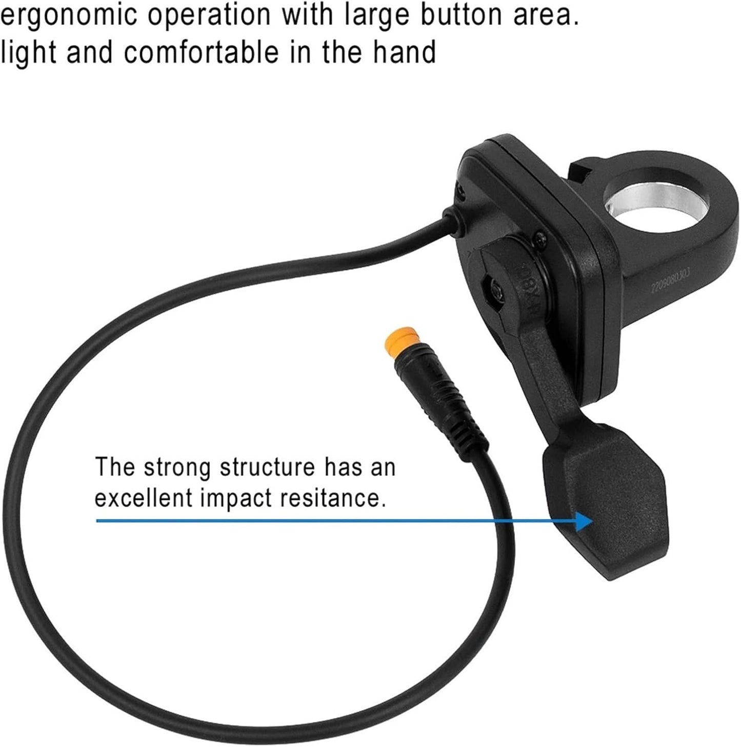 Thumb Throttle Waterproof Controls The Accelerator Compatible with Kaabo Wolf Warrior/King GT Pro Electric V1188-CYX-LHJ-2488
