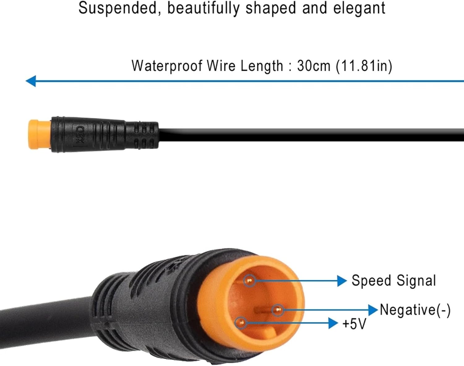 Thumb Throttle Waterproof Controls The Accelerator Compatible with Kaabo Wolf Warrior/King GT Pro Electric V1188-CYX-LHJ-2488